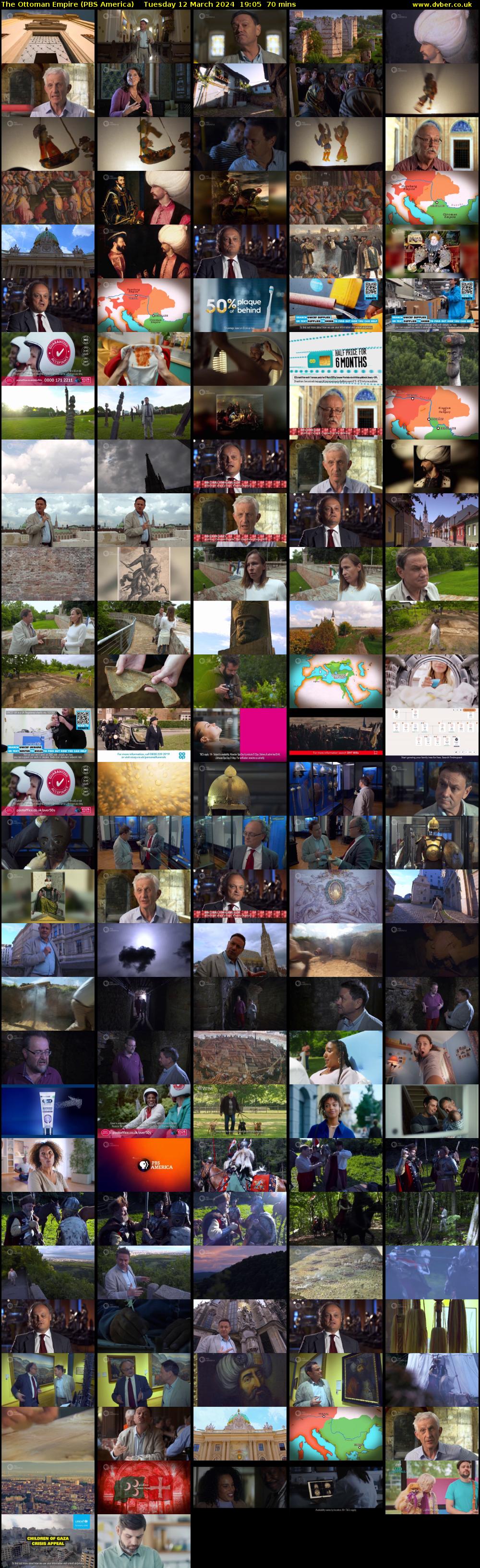 The Ottoman Empire (PBS America) Tuesday 12 March 2024 19:05 - 20:15