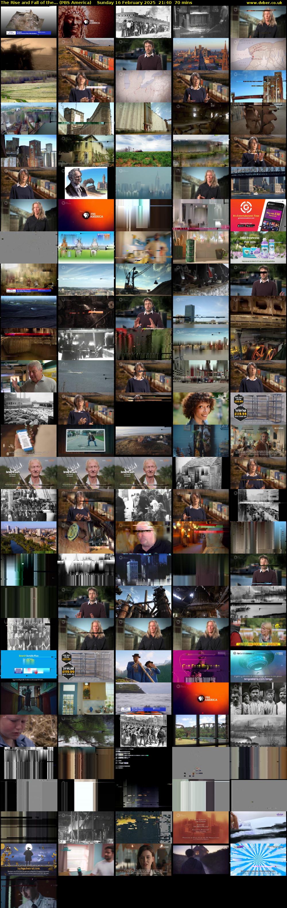 The Rise and Fall of the... (PBS America) Sunday 16 February 2025 21:40 - 22:50