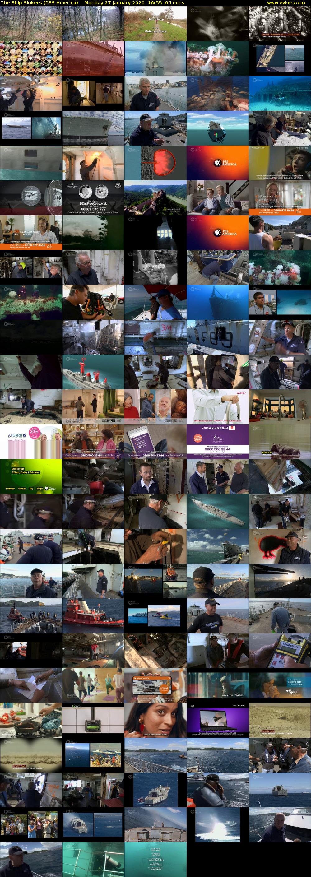 The Ship Sinkers (PBS America) Monday 27 January 2020 16:55 - 18:00