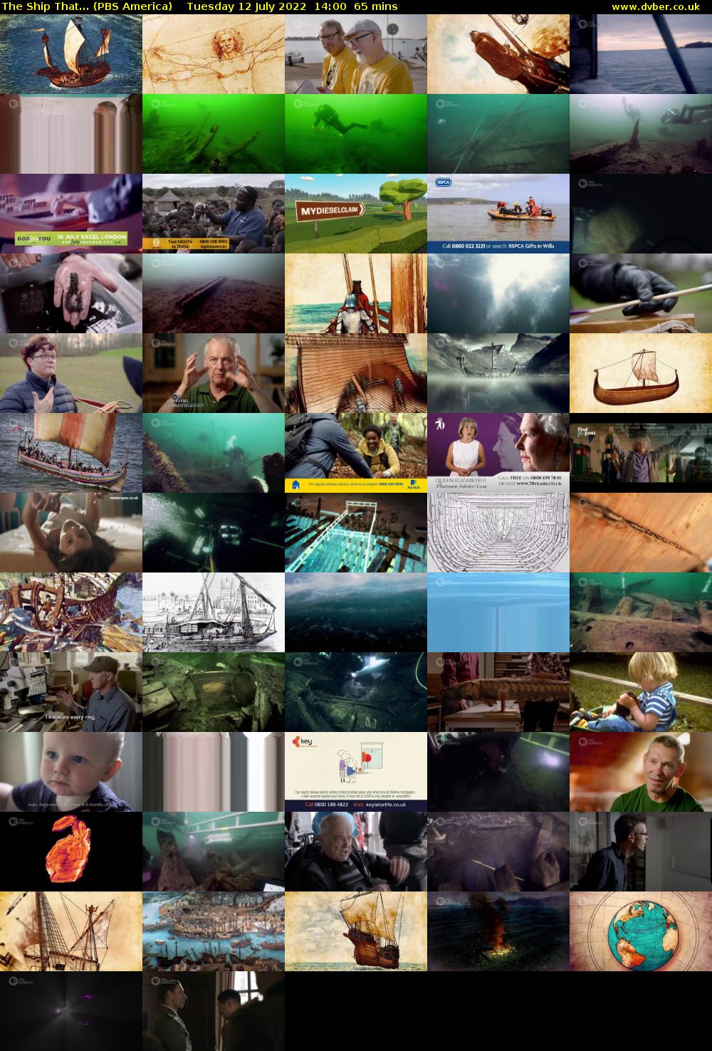 The Ship That... (PBS America) Tuesday 12 July 2022 14:00 - 15:05