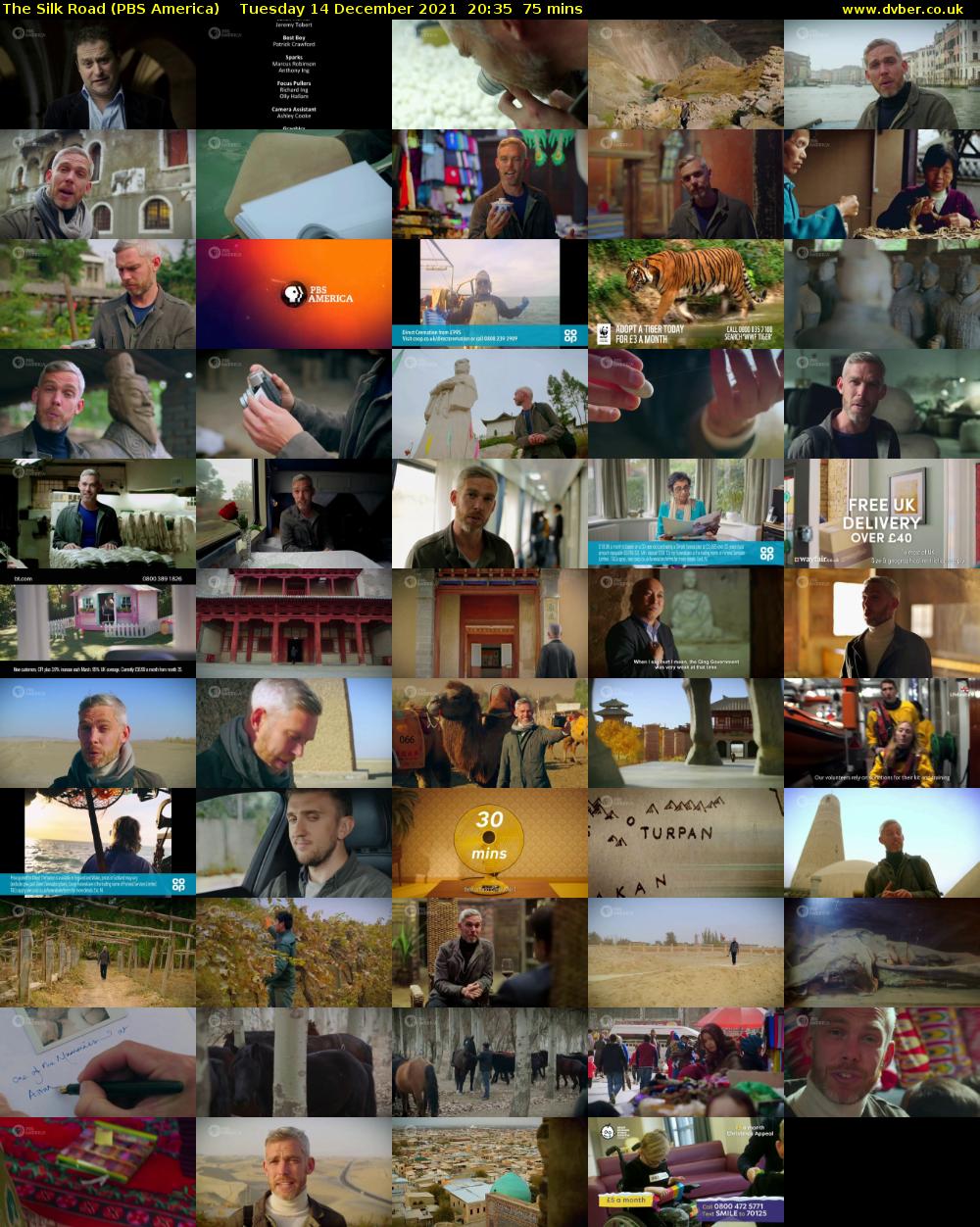 The Silk Road (PBS America) Tuesday 14 December 2021 20:35 - 21:50