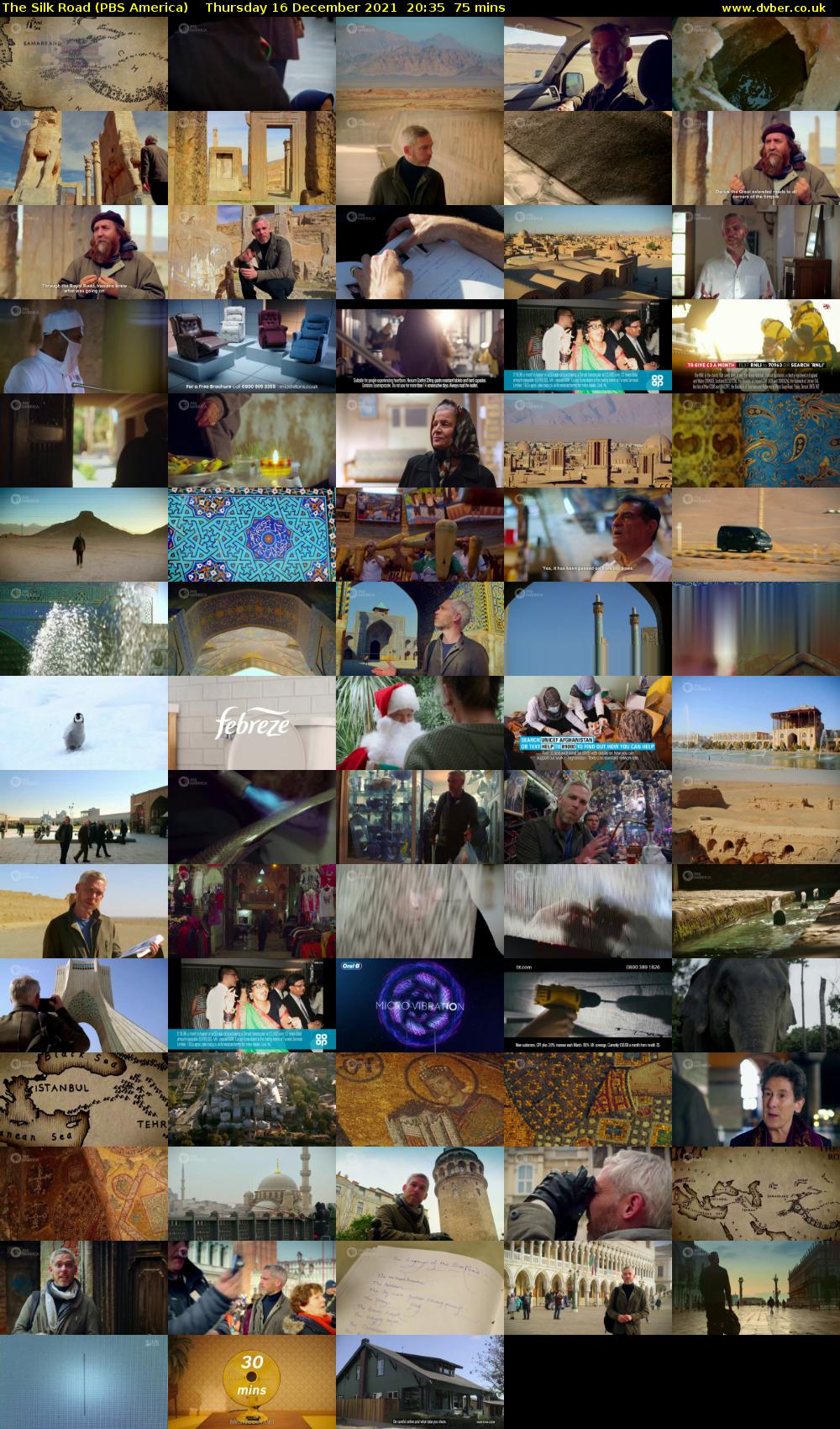 The Silk Road (PBS America) Thursday 16 December 2021 20:35 - 21:50