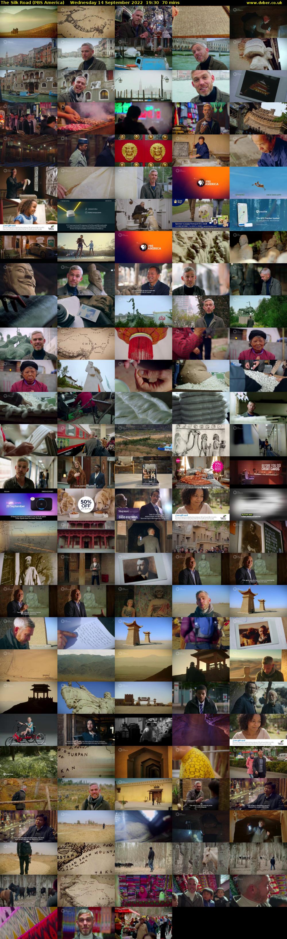 The Silk Road (PBS America) Wednesday 14 September 2022 19:30 - 20:40