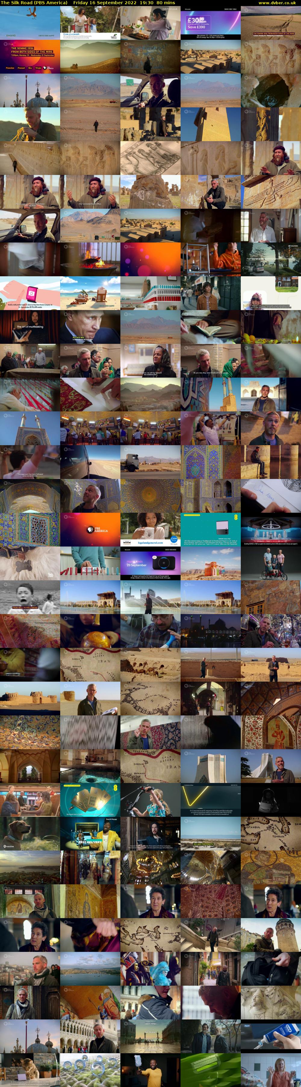 The Silk Road (PBS America) Friday 16 September 2022 19:30 - 20:50