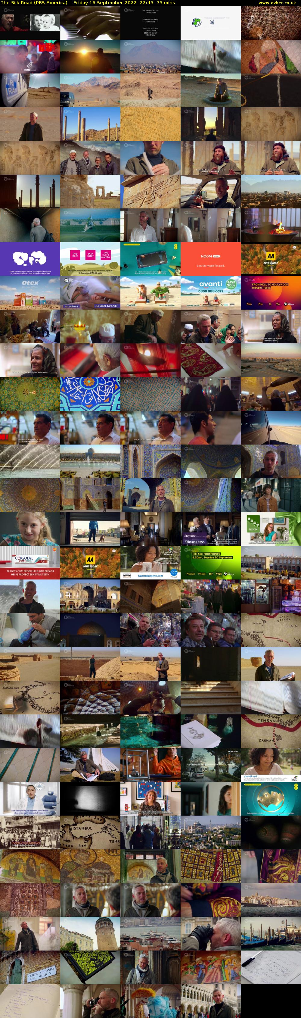 The Silk Road (PBS America) Friday 16 September 2022 22:45 - 00:00