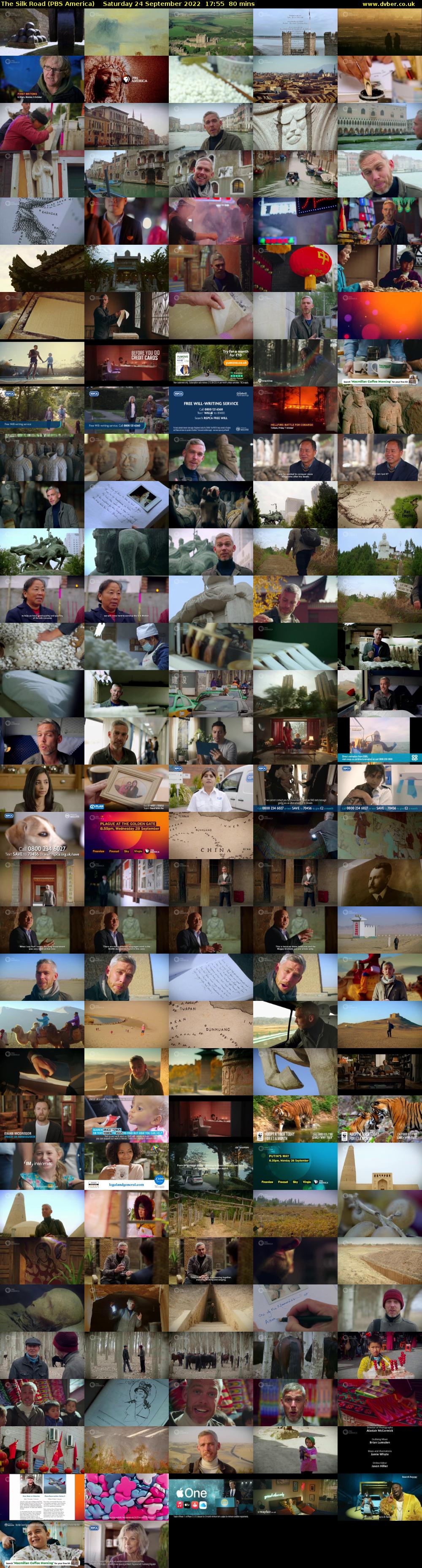 The Silk Road (PBS America) Saturday 24 September 2022 17:55 - 19:15
