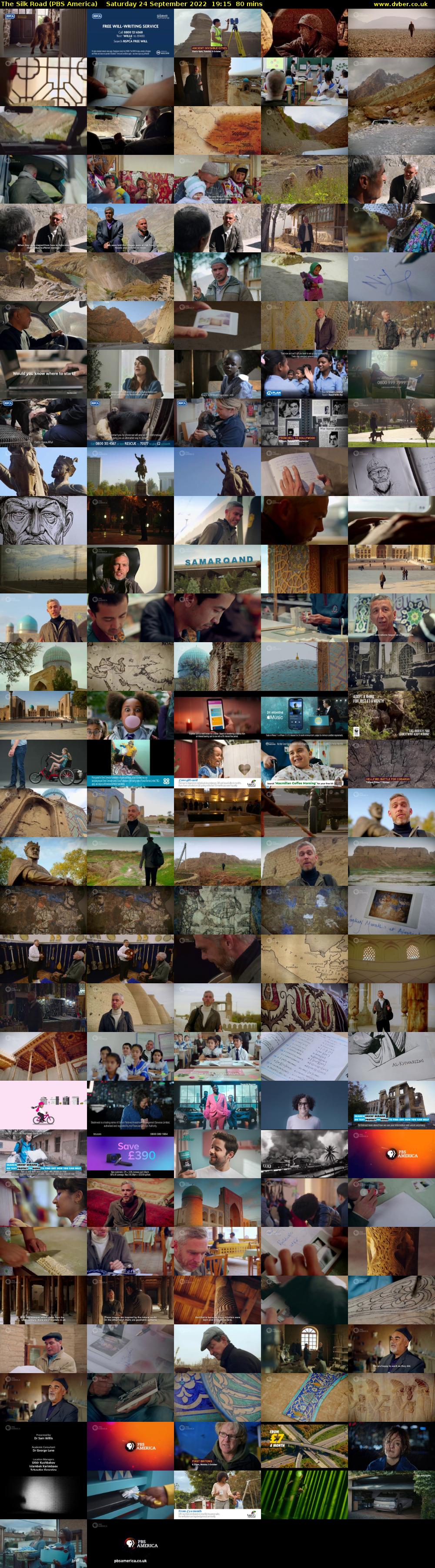 The Silk Road (PBS America) Saturday 24 September 2022 19:15 - 20:35