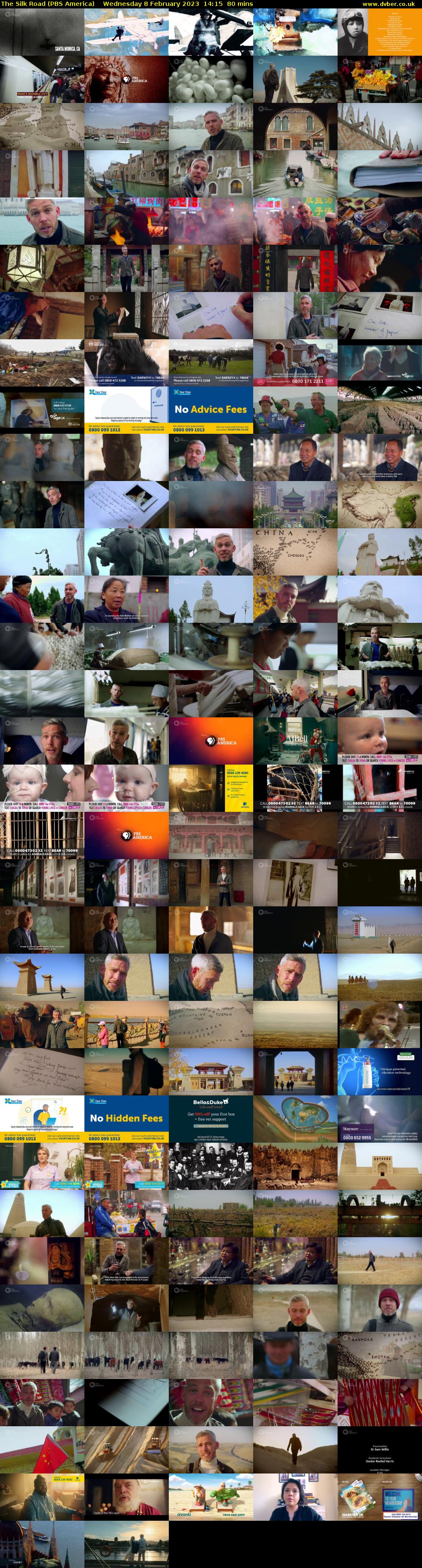 The Silk Road (PBS America) Wednesday 8 February 2023 14:15 - 15:35