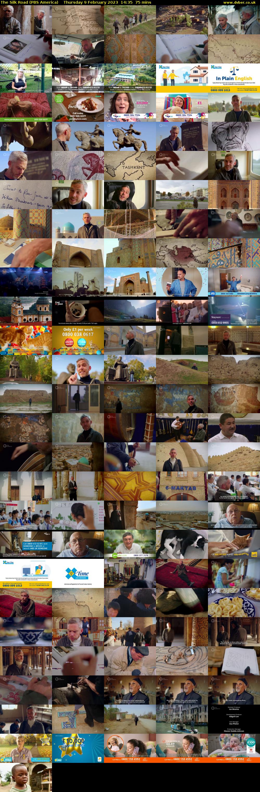 The Silk Road (PBS America) Thursday 9 February 2023 14:35 - 15:50