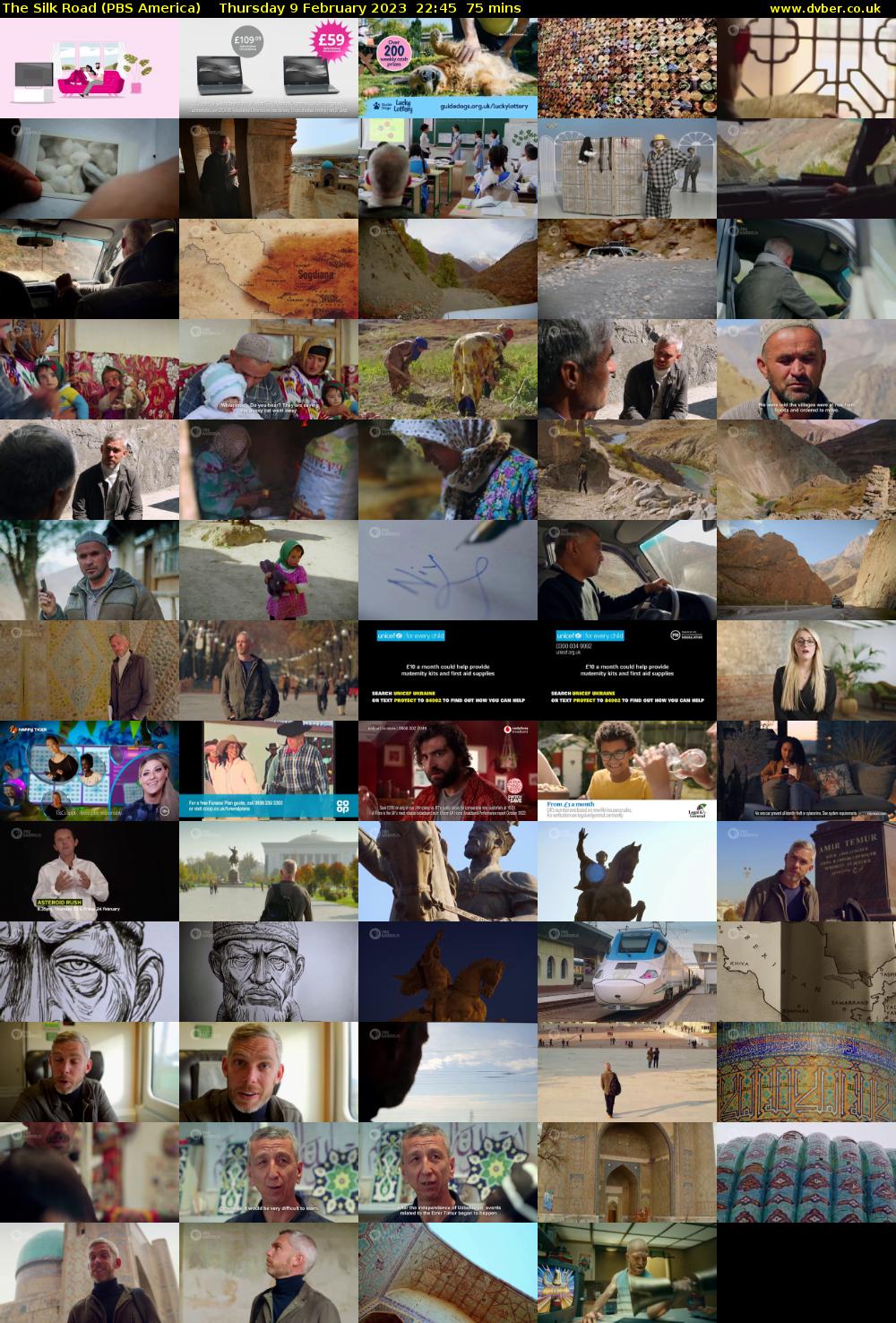 The Silk Road (PBS America) Thursday 9 February 2023 22:45 - 00:00