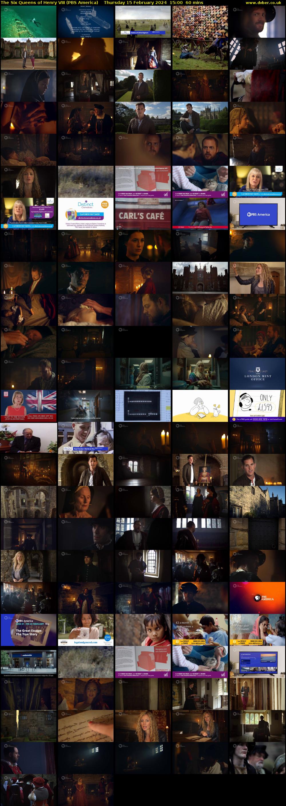 The Six Queens of Henry VIII (PBS America) Thursday 15 February 2024 15:00 - 16:00