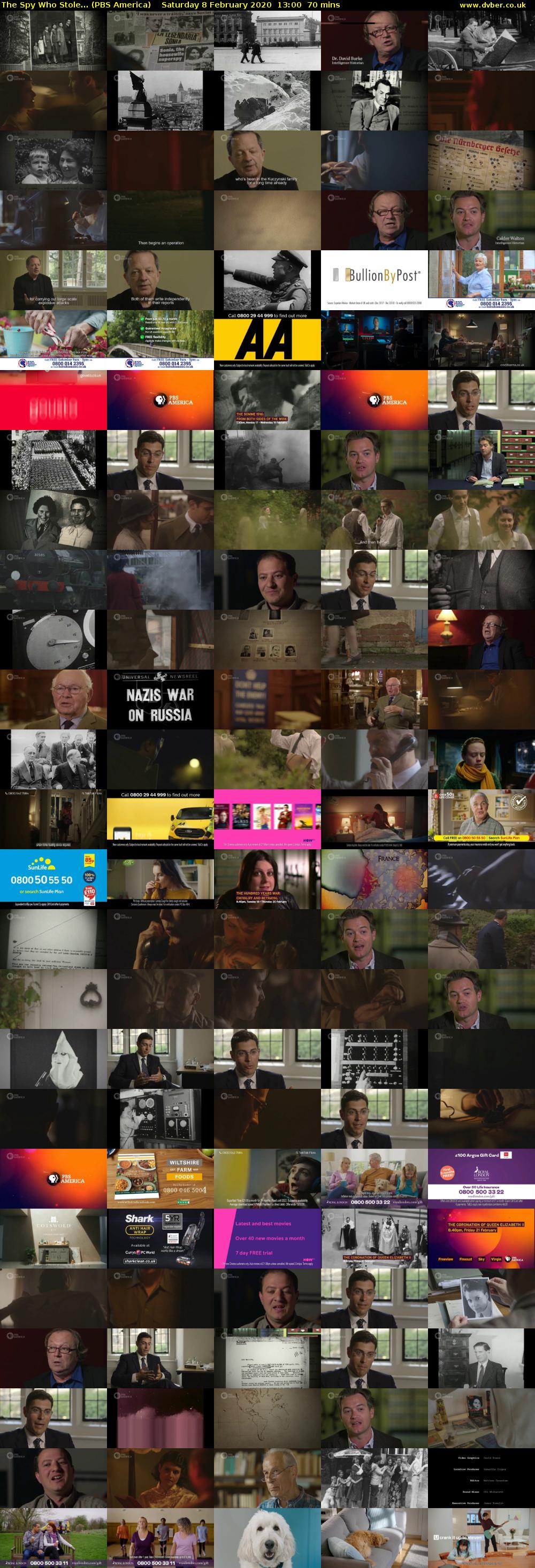 The Spy Who Stole... (PBS America) Saturday 8 February 2020 13:00 - 14:10