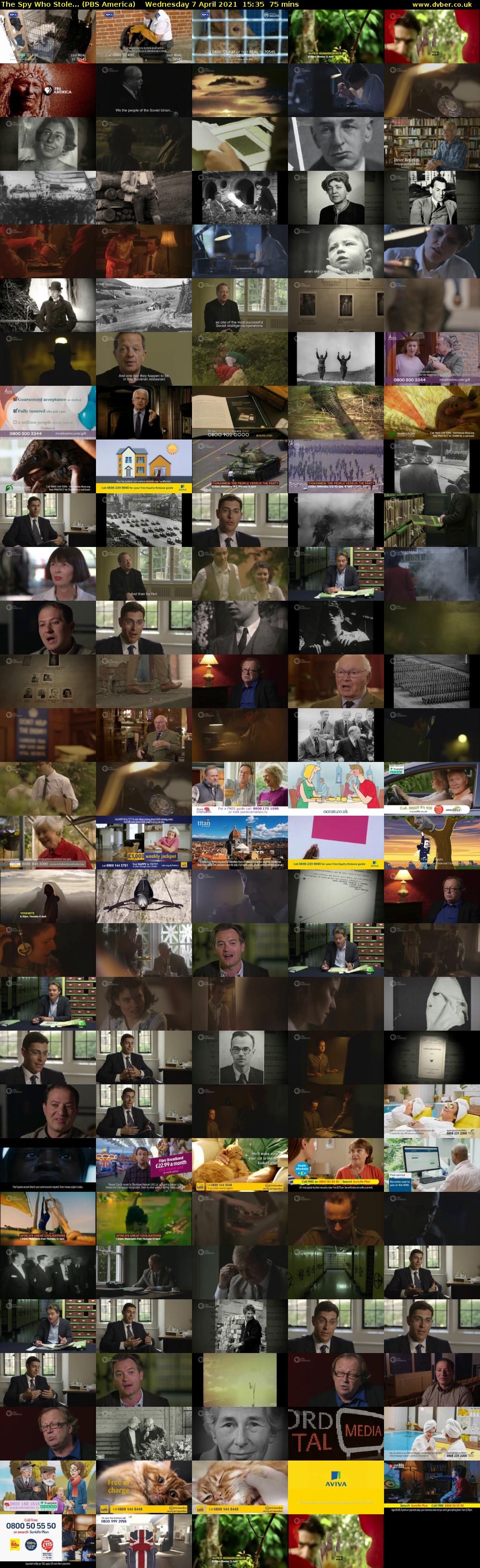 The Spy Who Stole... (PBS America) Wednesday 7 April 2021 15:35 - 16:50