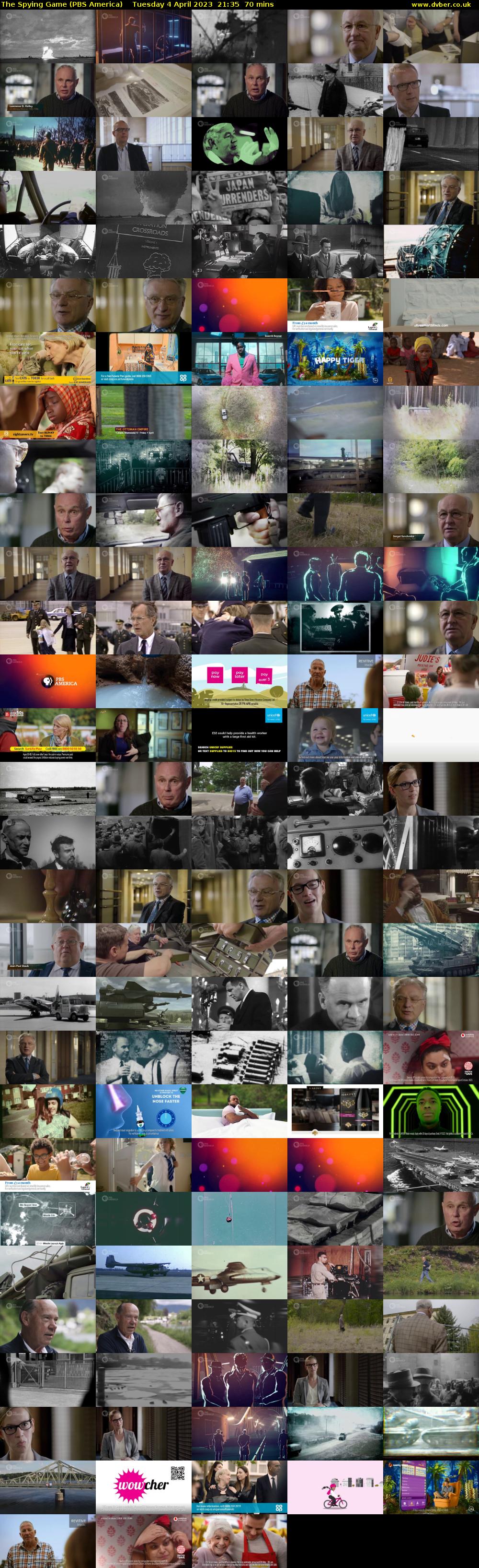 The Spying Game (PBS America) Tuesday 4 April 2023 21:35 - 22:45