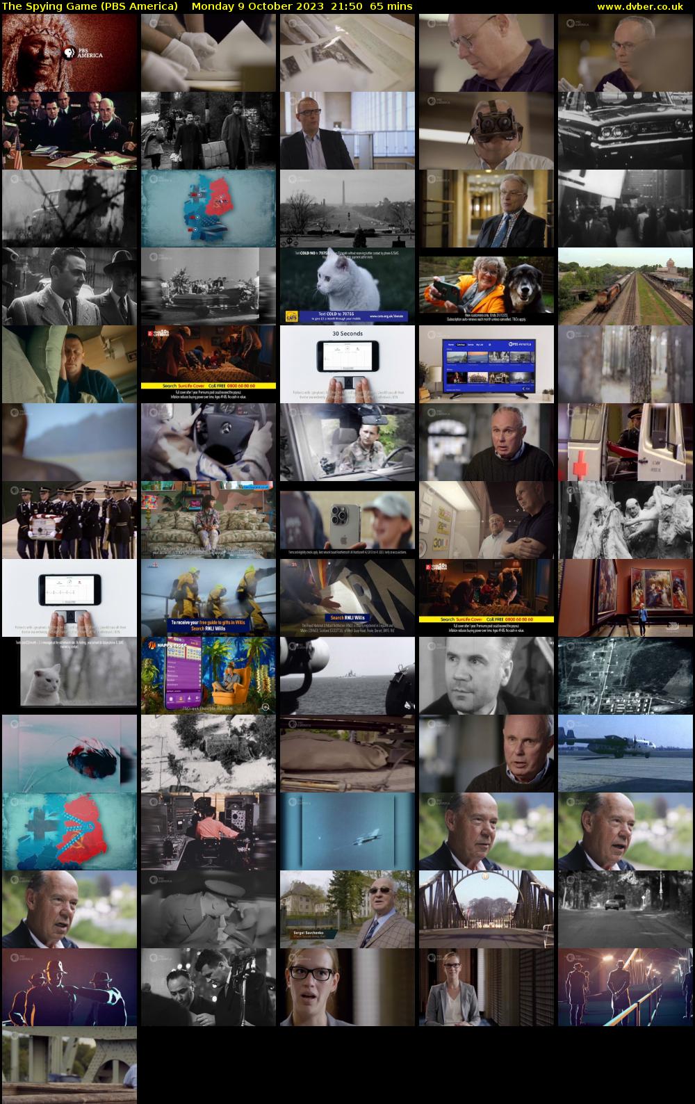 The Spying Game (PBS America) Monday 9 October 2023 21:50 - 22:55