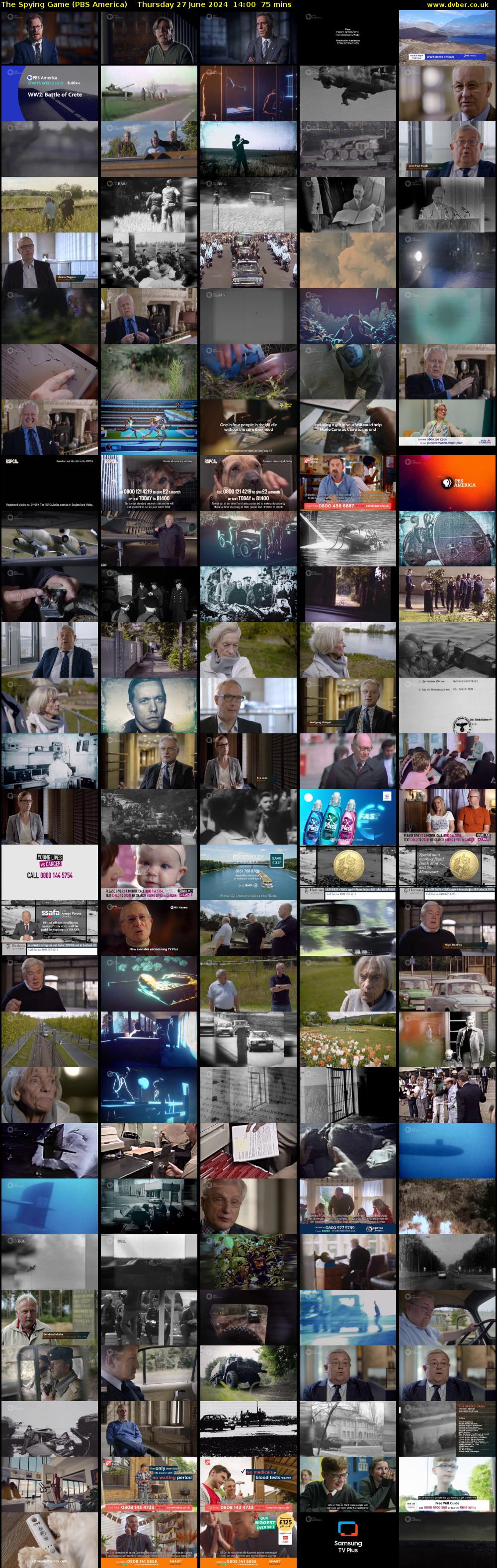 The Spying Game (PBS America) Thursday 27 June 2024 14:00 - 15:15