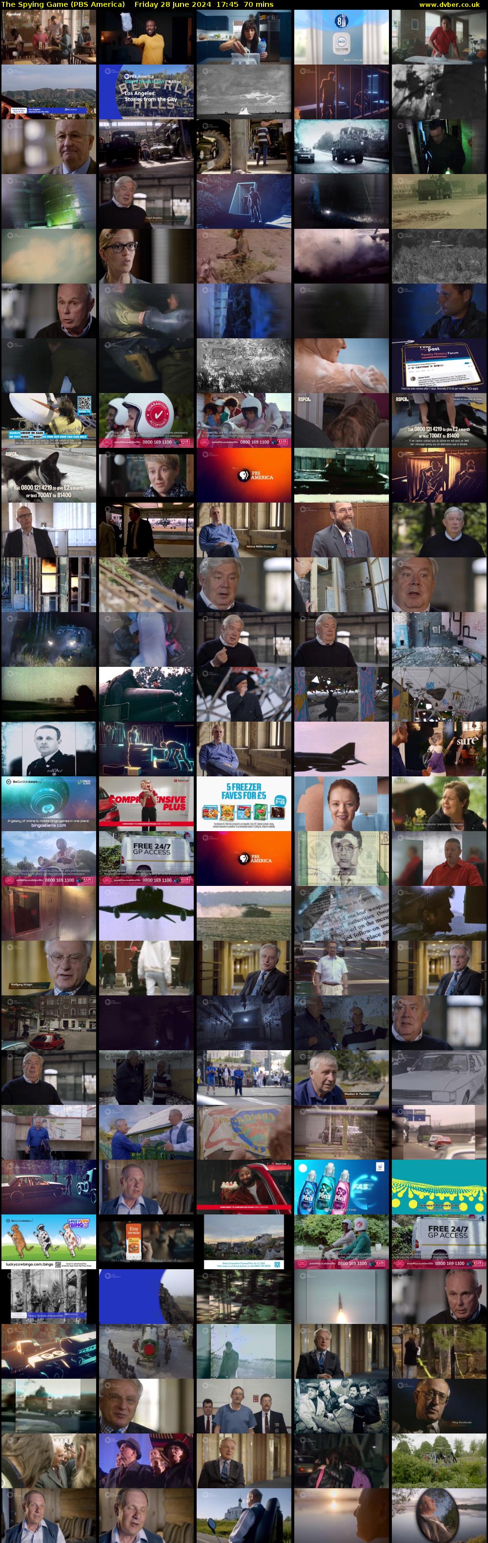 The Spying Game (PBS America) Friday 28 June 2024 17:45 - 18:55