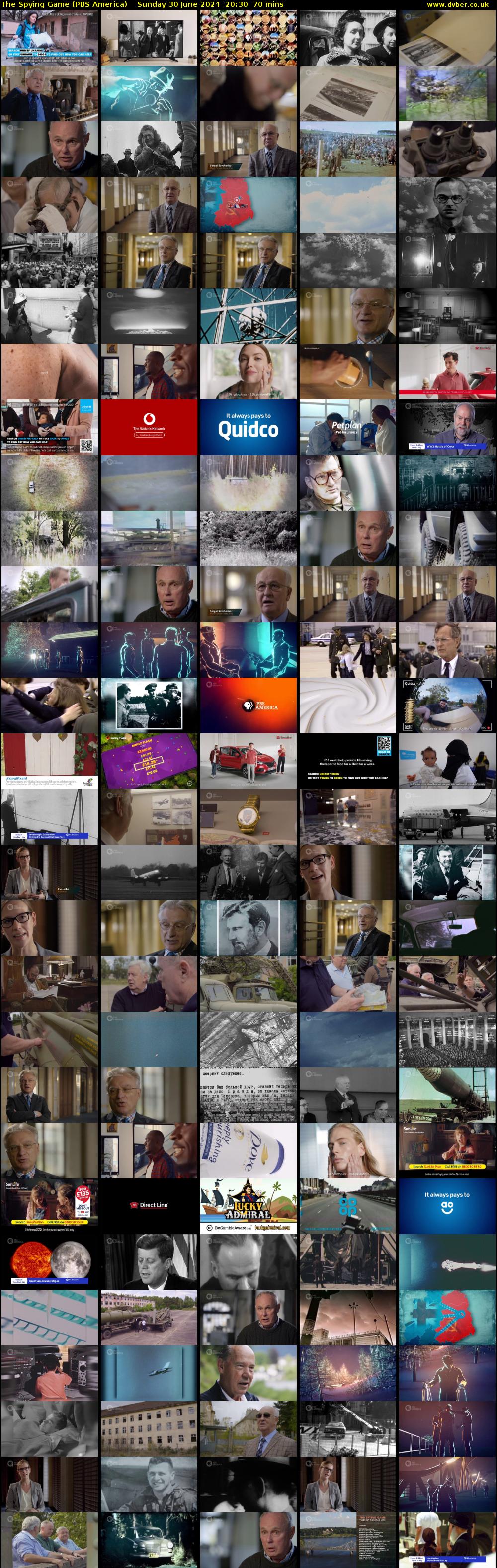 The Spying Game (PBS America) Sunday 30 June 2024 20:30 - 21:40