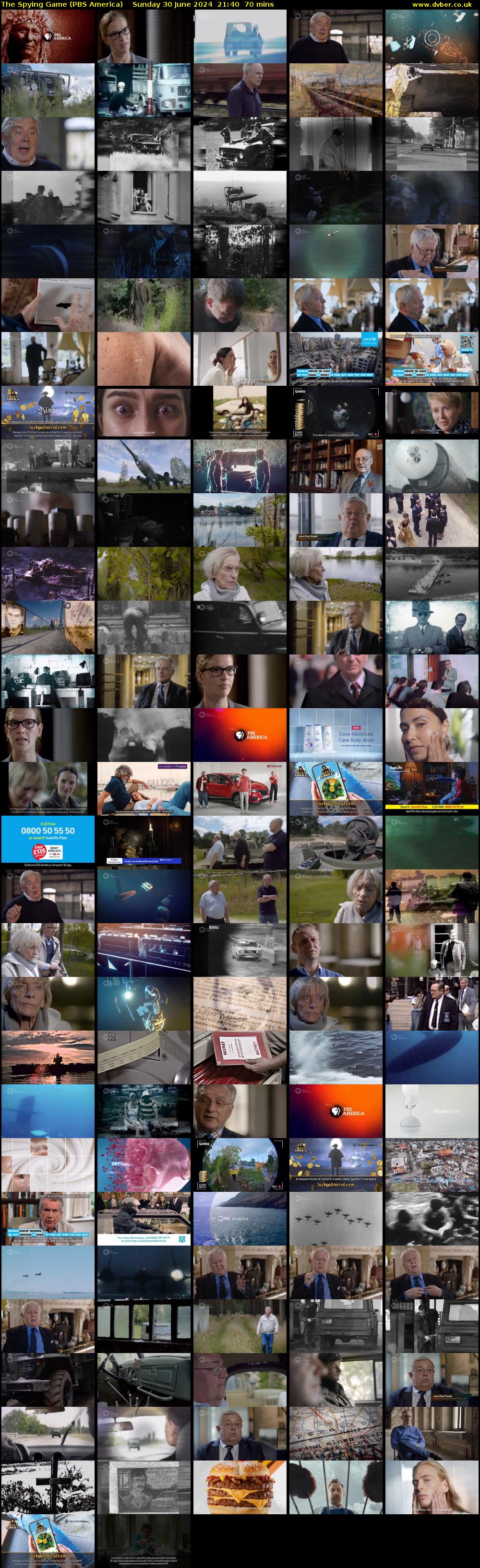 The Spying Game (PBS America) Sunday 30 June 2024 21:40 - 22:50
