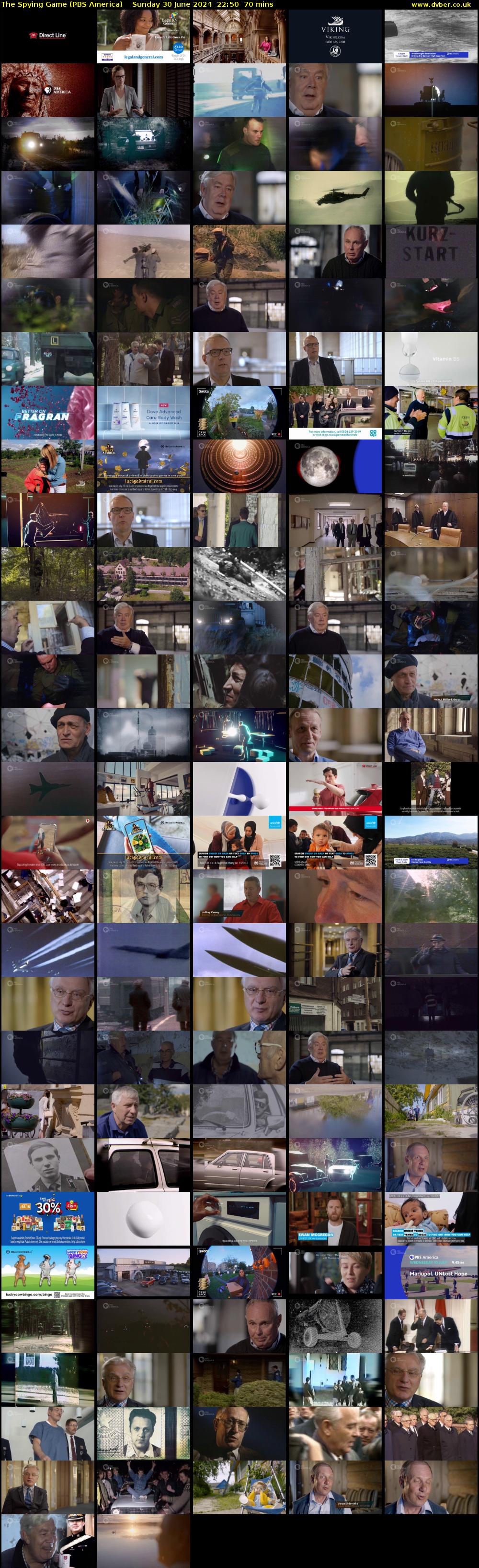 The Spying Game (PBS America) Sunday 30 June 2024 22:50 - 00:00
