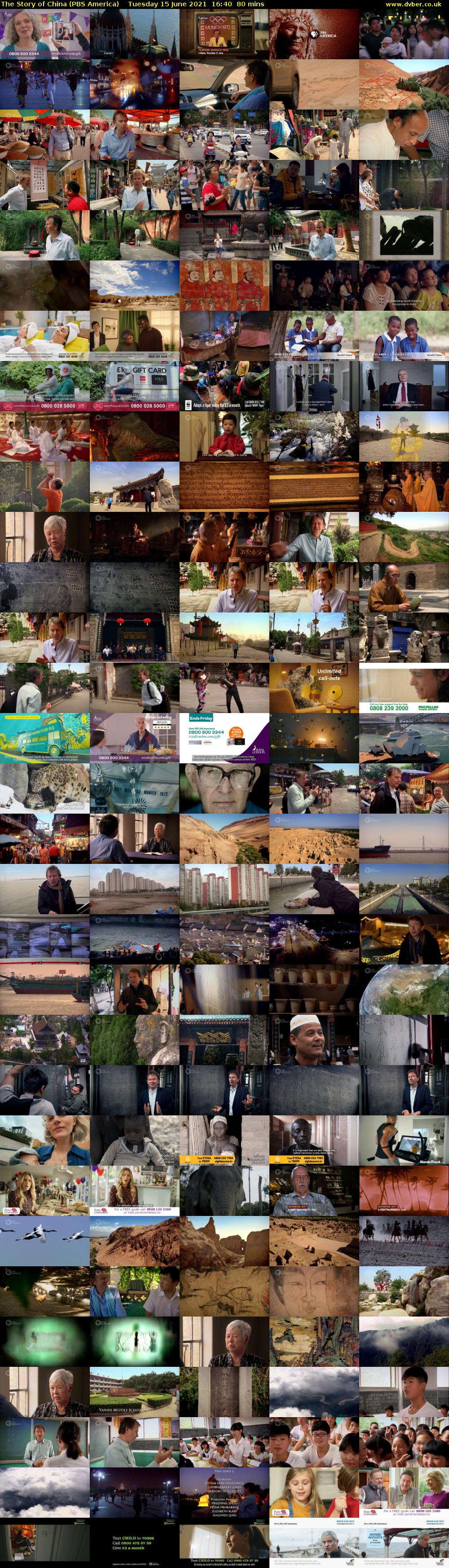 The Story of China (PBS America) Tuesday 15 June 2021 16:40 - 18:00