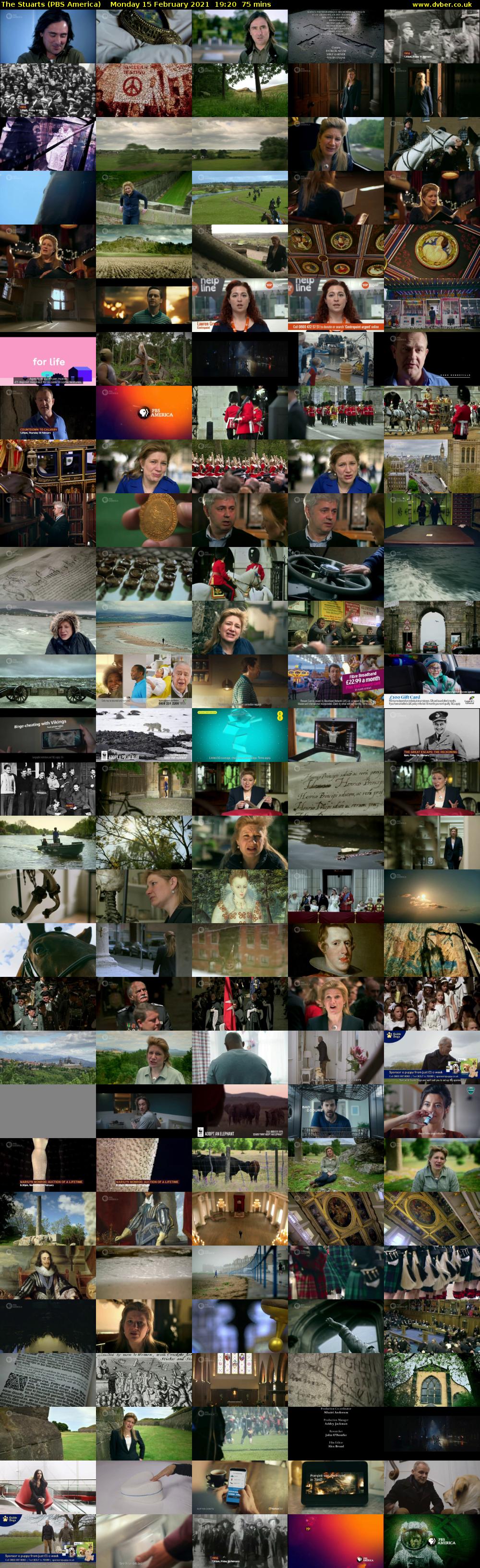 The Stuarts (PBS America) Monday 15 February 2021 19:20 - 20:35