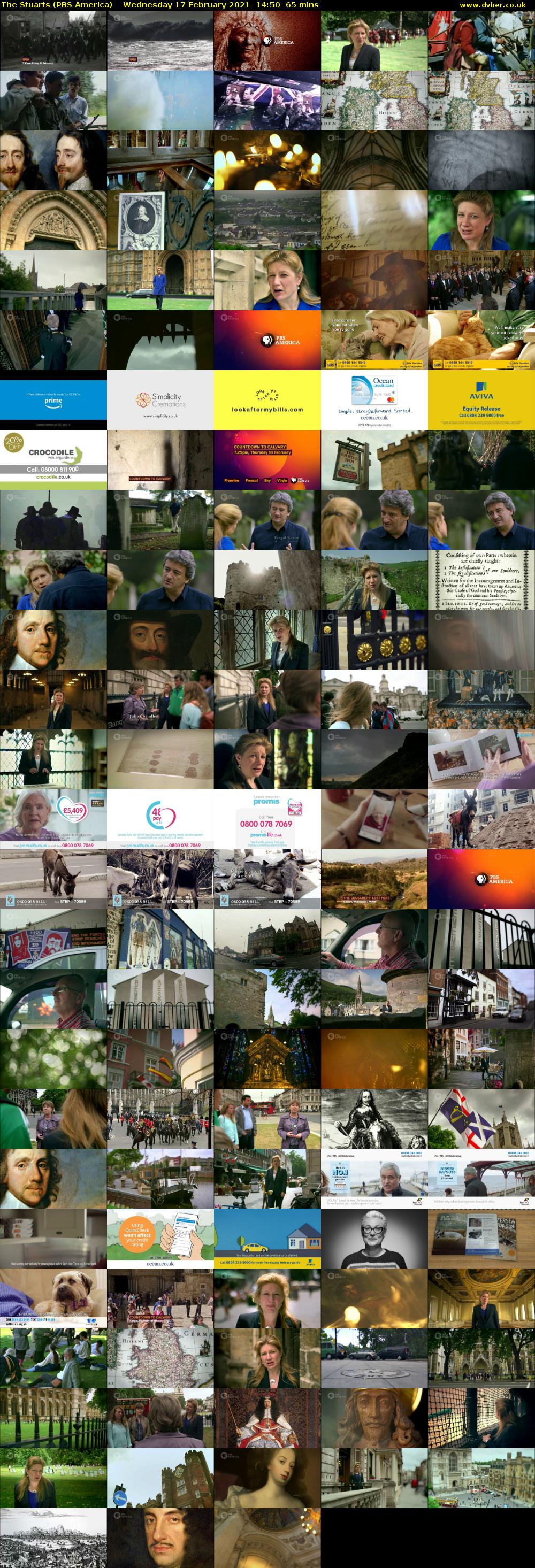 The Stuarts (PBS America) Wednesday 17 February 2021 14:50 - 15:55