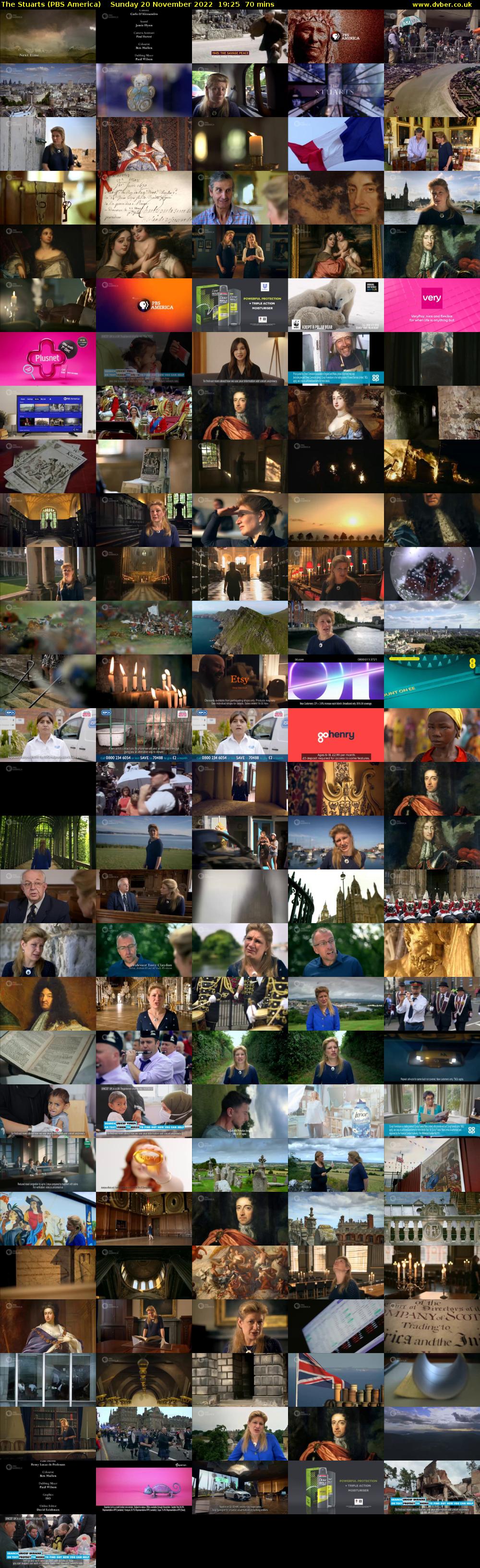 The Stuarts (PBS America) Sunday 20 November 2022 19:25 - 20:35