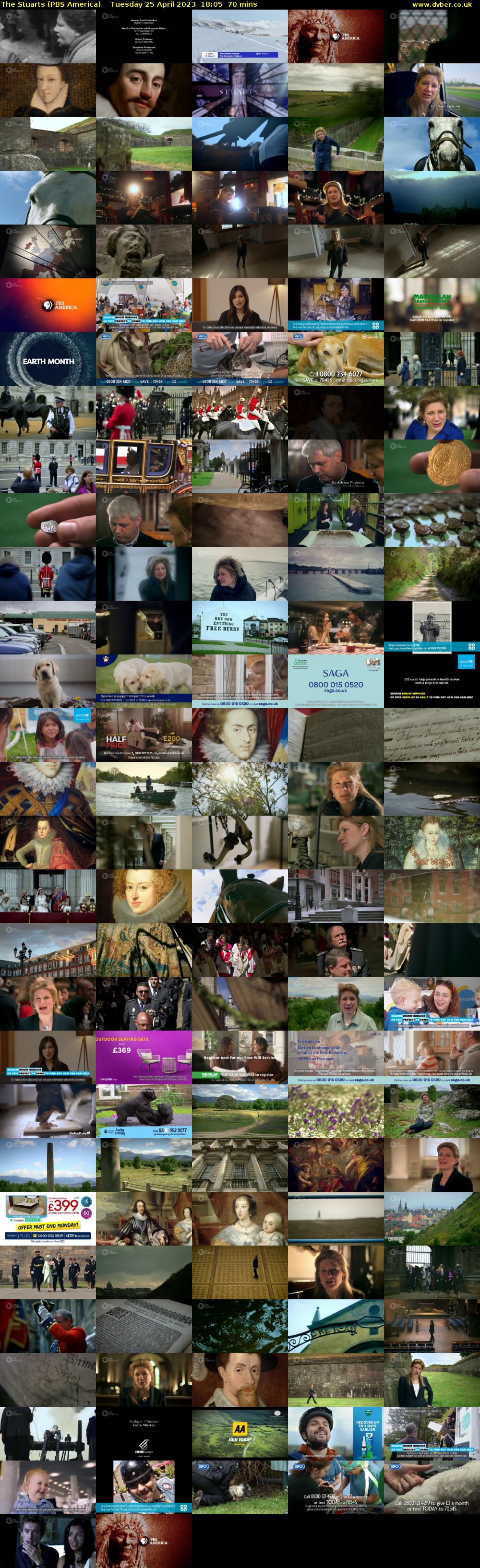 The Stuarts (PBS America) Tuesday 25 April 2023 18:05 - 19:15