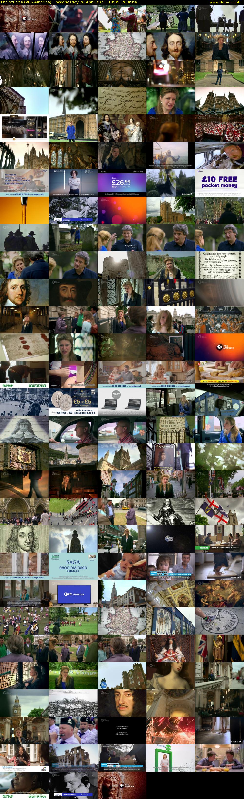 The Stuarts (PBS America) Wednesday 26 April 2023 18:05 - 19:15