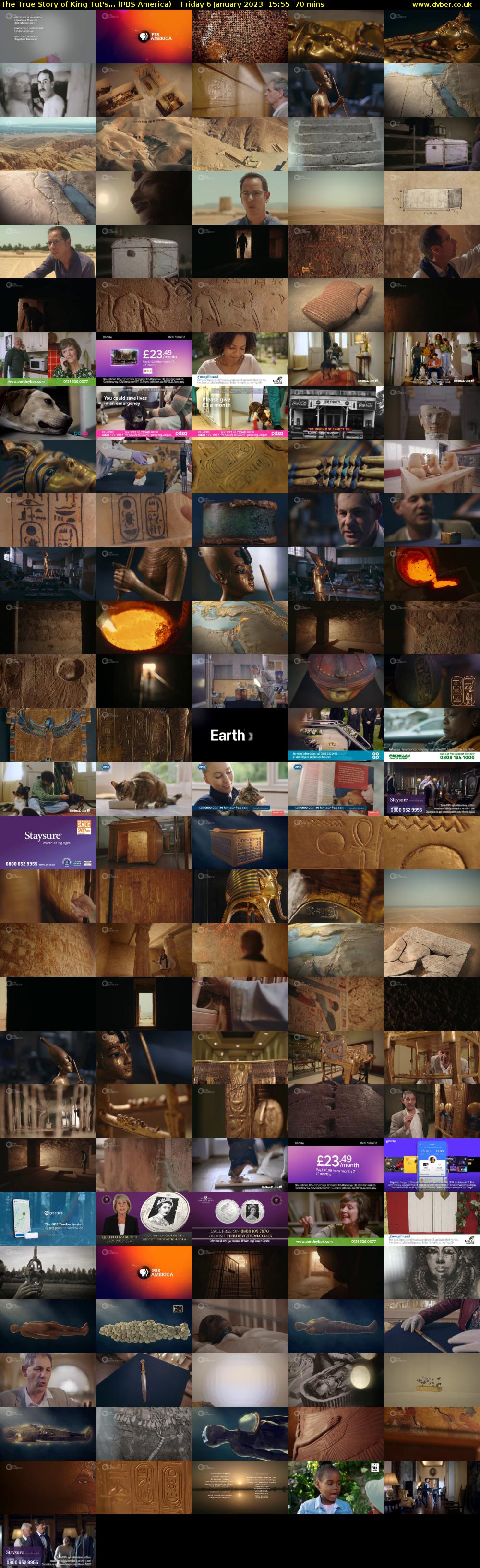 The True Story of King Tut's... (PBS America) Friday 6 January 2023 15:55 - 17:05