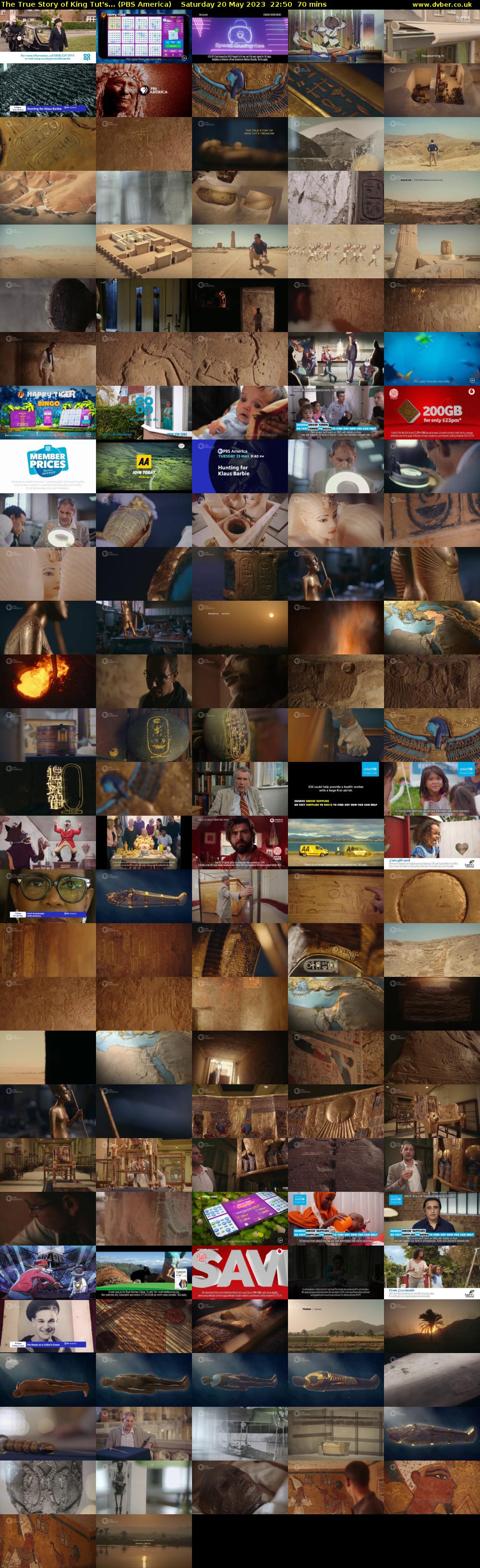 The True Story of King Tut's... (PBS America) Saturday 20 May 2023 22:50 - 00:00