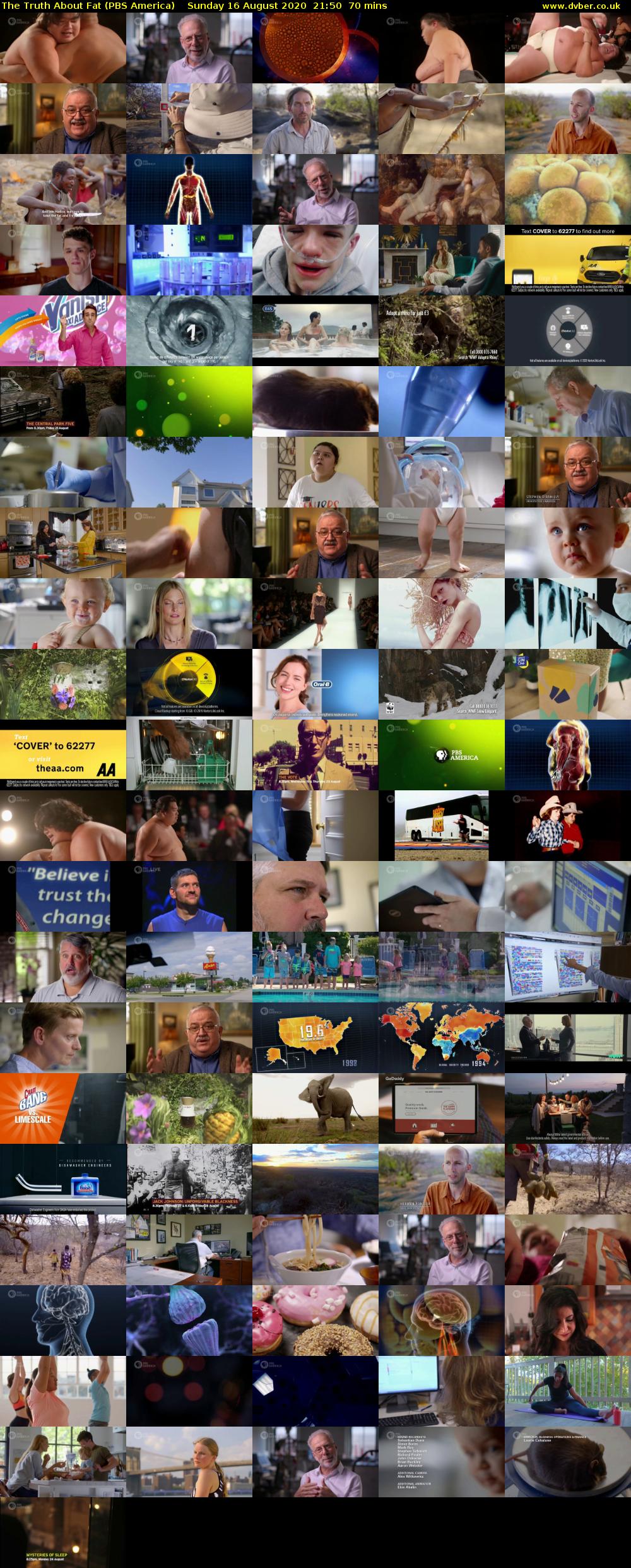 The Truth About Fat (PBS America) Sunday 16 August 2020 21:50 - 23:00