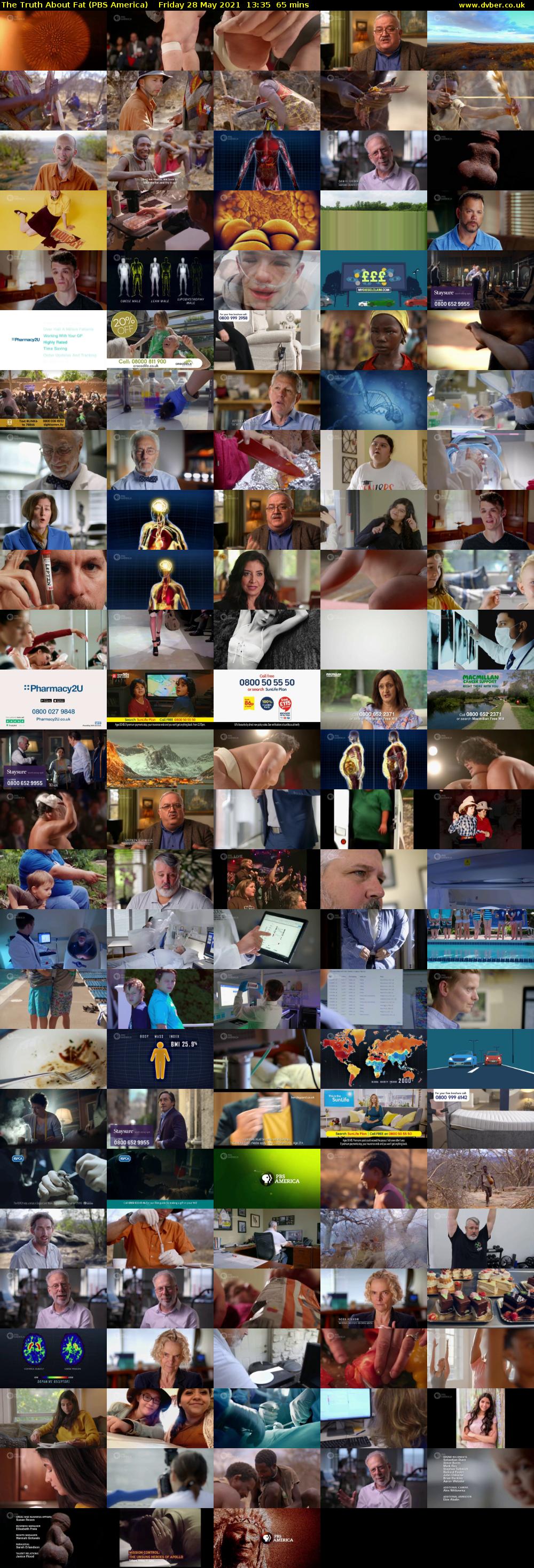 The Truth About Fat (PBS America) Friday 28 May 2021 13:35 - 14:40