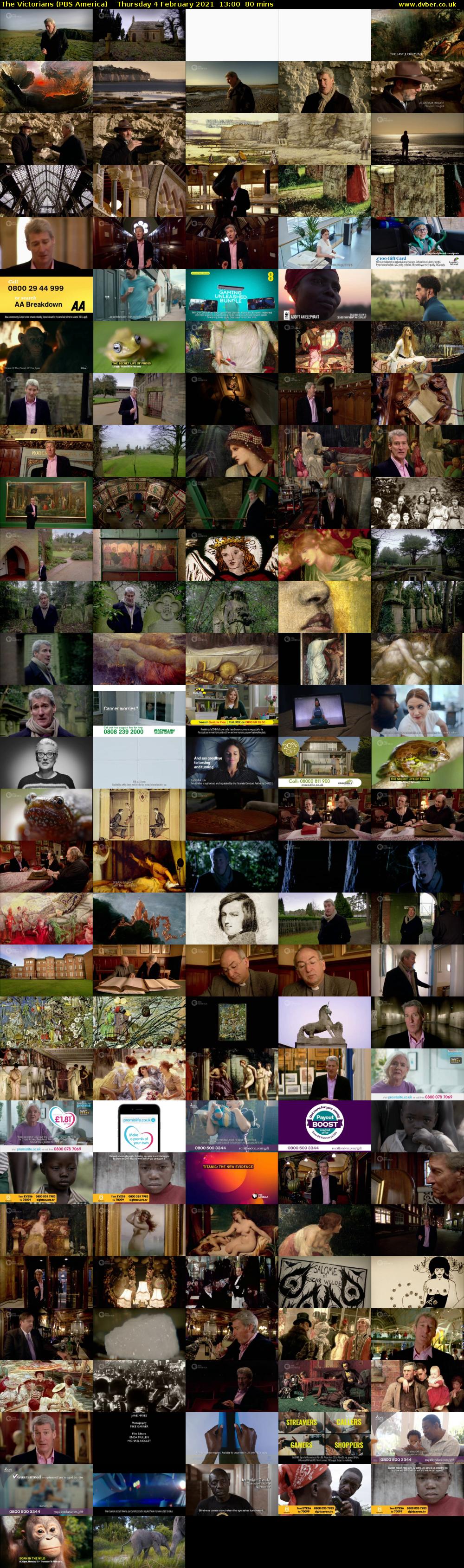 The Victorians (PBS America) Thursday 4 February 2021 13:00 - 14:20