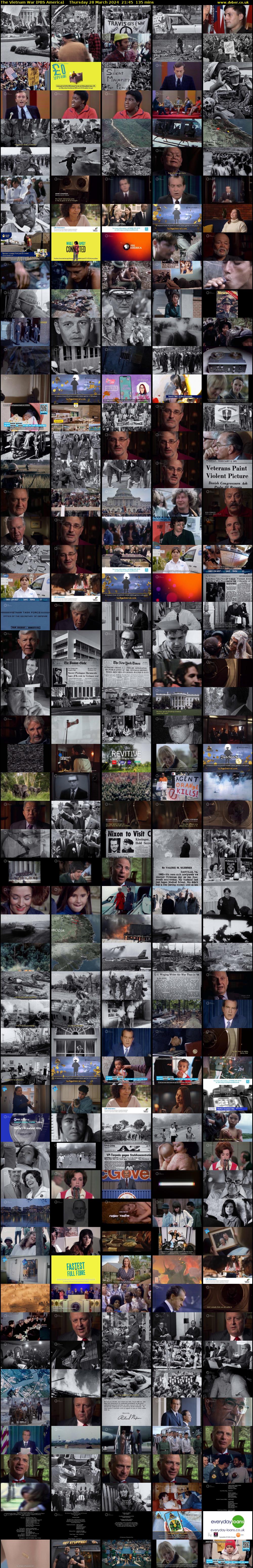The Vietnam War (PBS America) Thursday 28 March 2024 21:45 - 00:00