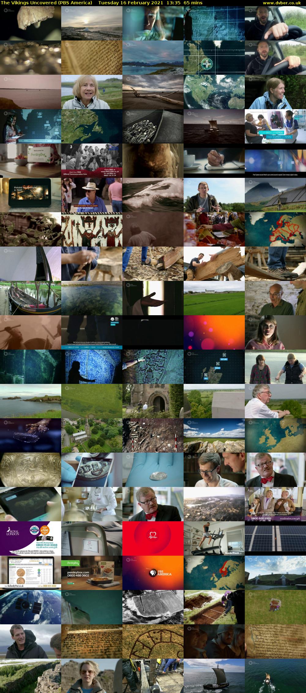 The Vikings Uncovered (PBS America) Tuesday 16 February 2021 13:35 - 14:40