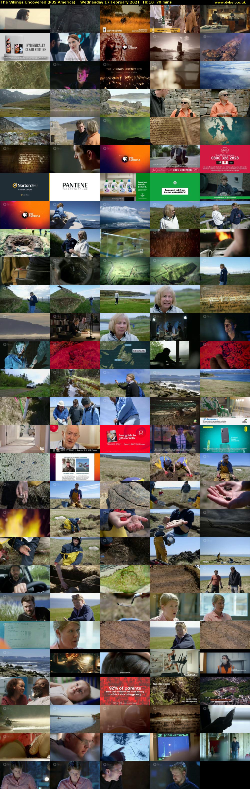 The Vikings Uncovered (PBS America) Wednesday 17 February 2021 18:10 - 19:20