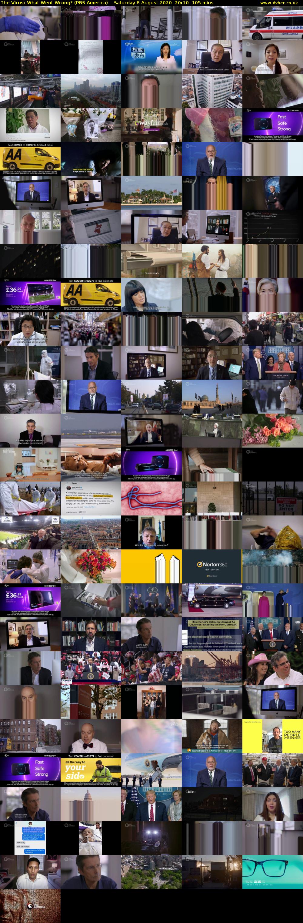 The Virus: What Went Wrong? (PBS America) Saturday 8 August 2020 20:10 - 21:55