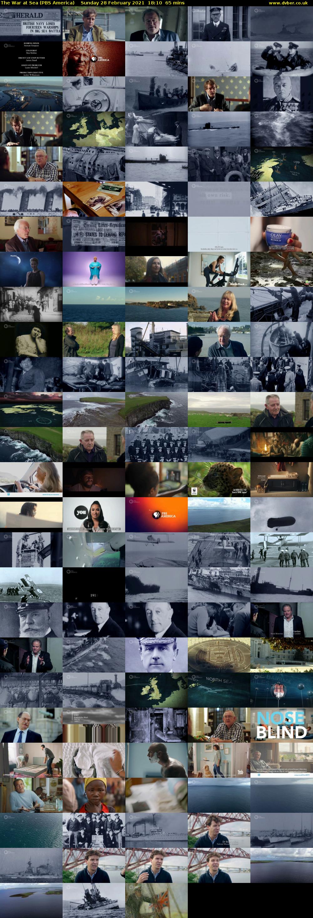 The War at Sea (PBS America) Sunday 28 February 2021 18:10 - 19:15