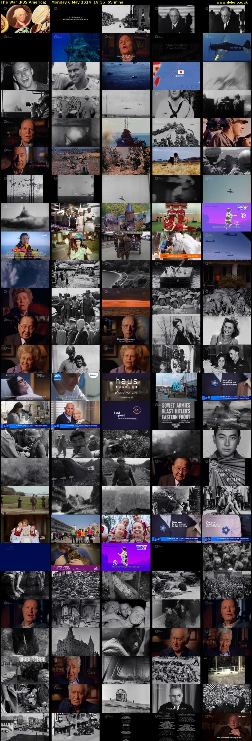 The War (PBS America) Monday 6 May 2024 19:35 - 20:40