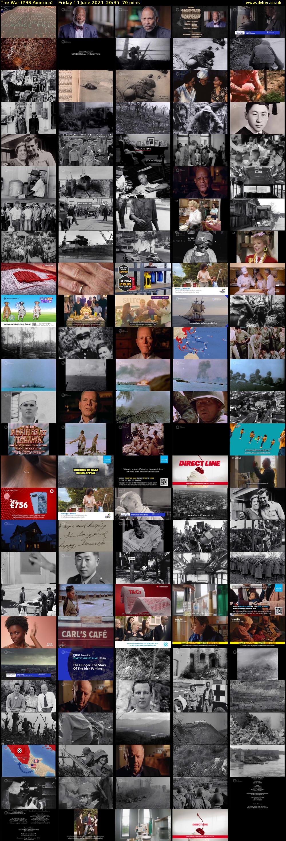 The War (PBS America) Friday 14 June 2024 20:35 - 21:45