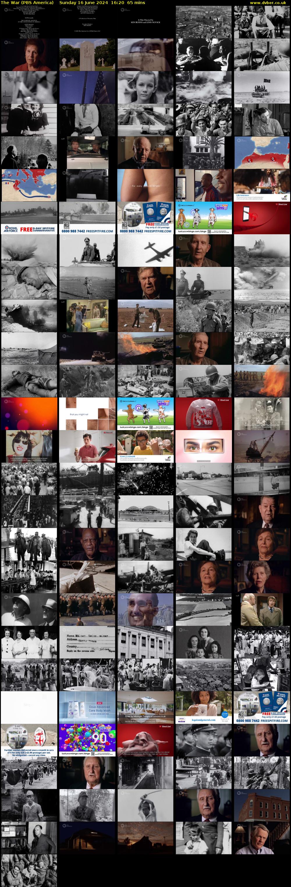 The War (PBS America) Sunday 16 June 2024 16:20 - 17:25