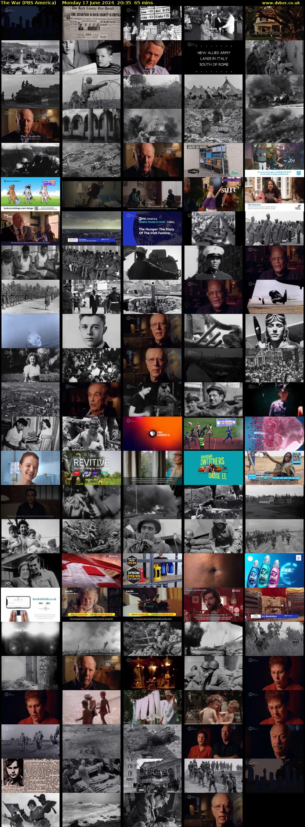 The War (PBS America) Monday 17 June 2024 20:35 - 21:40