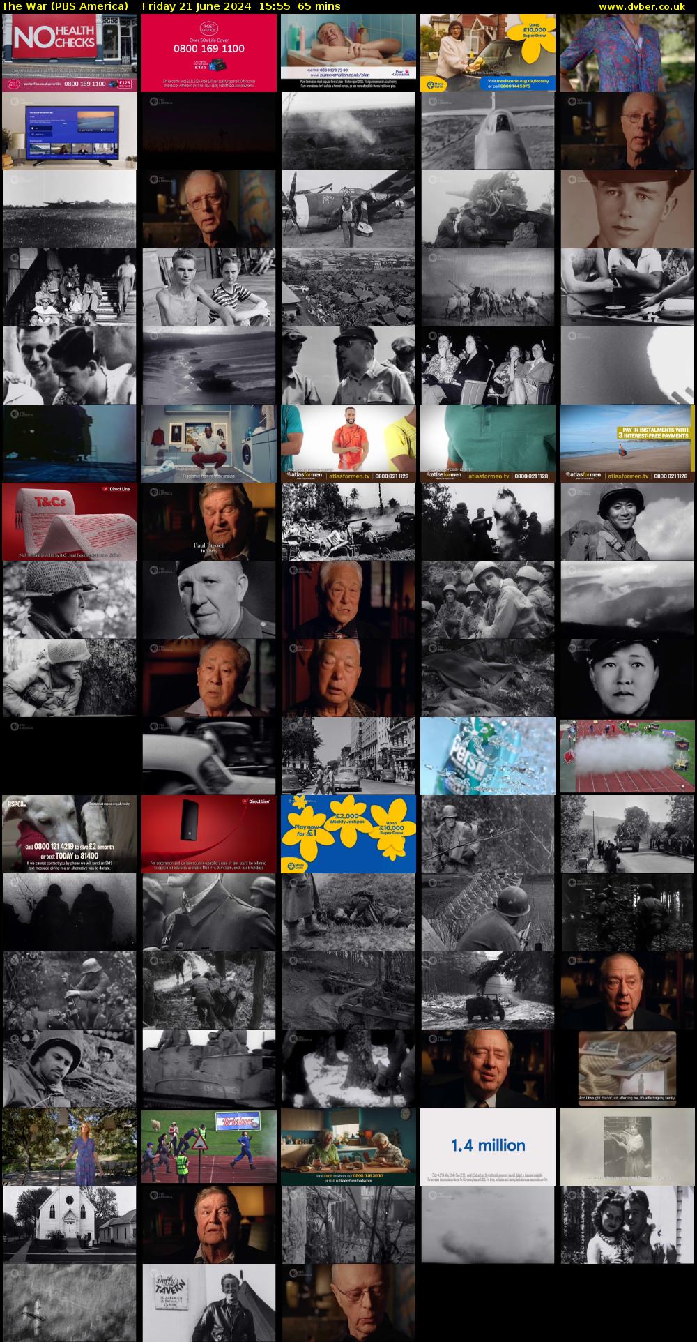 The War (PBS America) Friday 21 June 2024 15:55 - 17:00