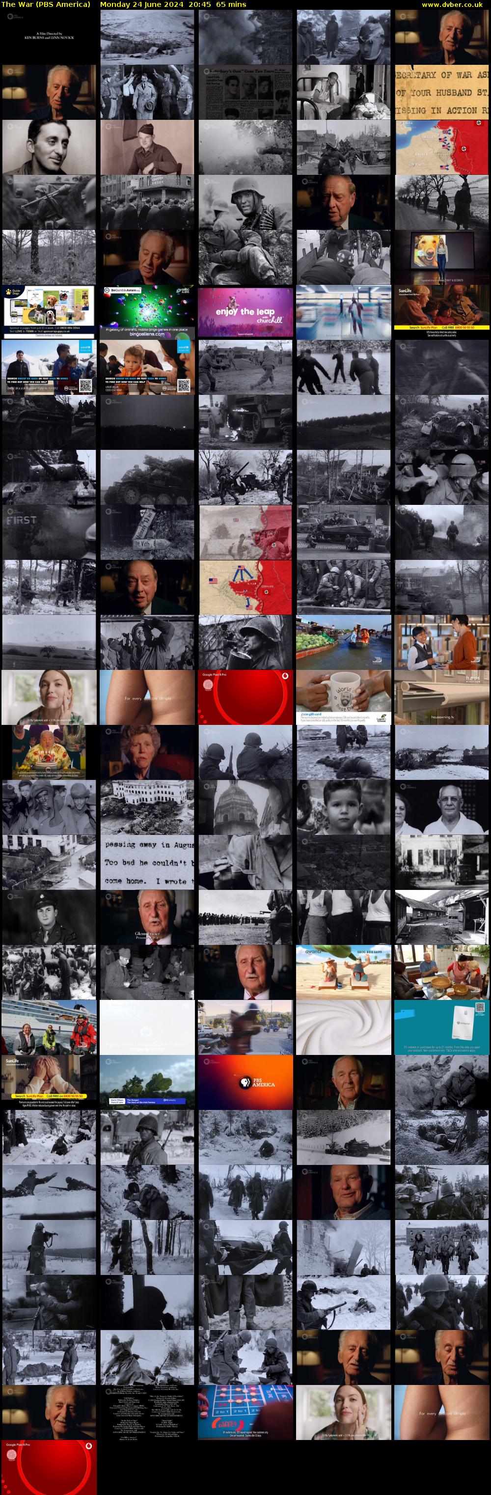 The War (PBS America) Monday 24 June 2024 20:45 - 21:50