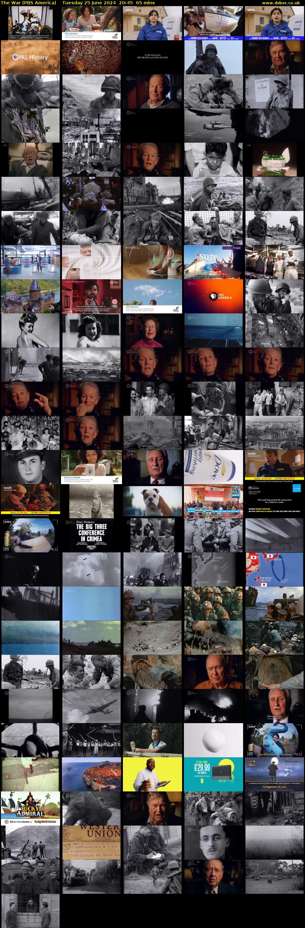 The War (PBS America) Tuesday 25 June 2024 20:45 - 21:50