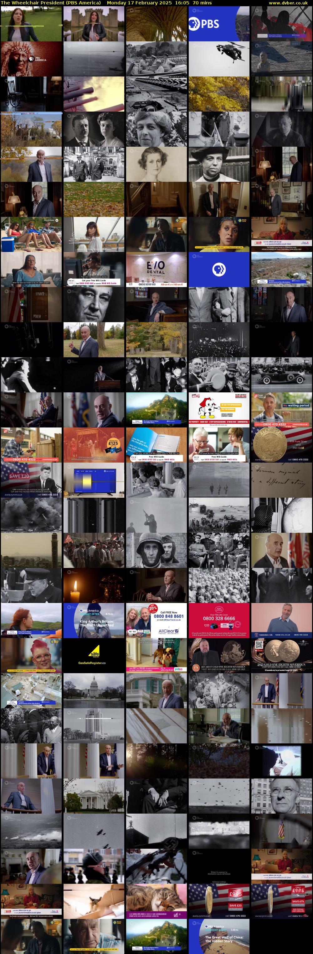 The Wheelchair President (PBS America) Monday 17 February 2025 16:05 - 17:15