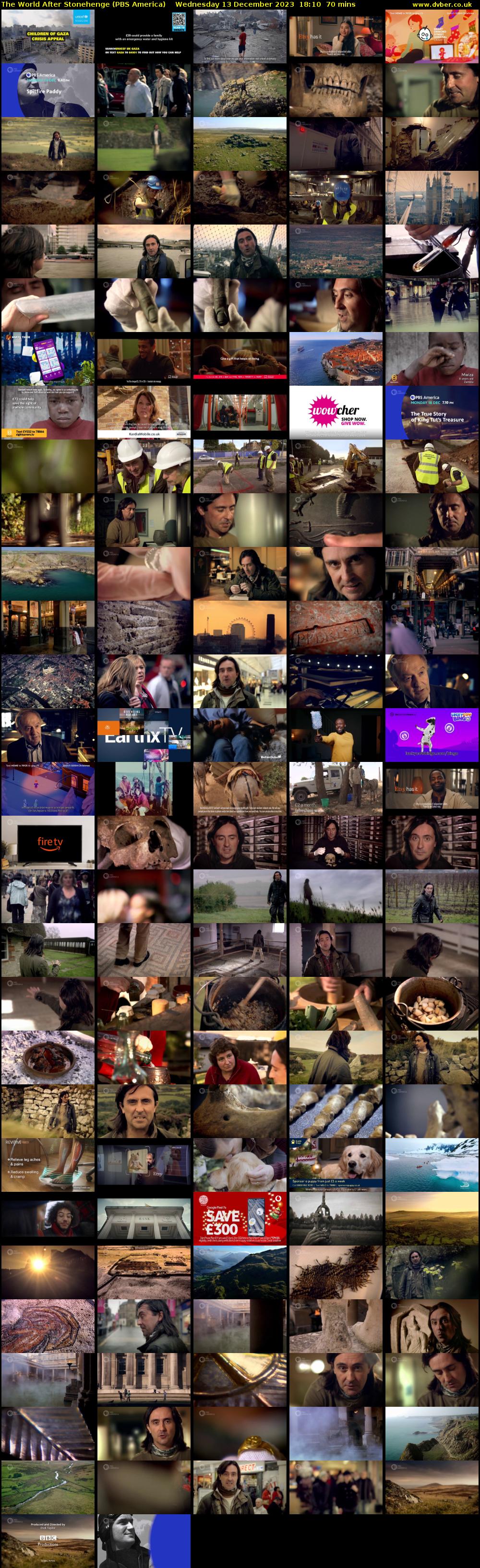 The World After Stonehenge (PBS America) Wednesday 13 December 2023 18:10 - 19:20