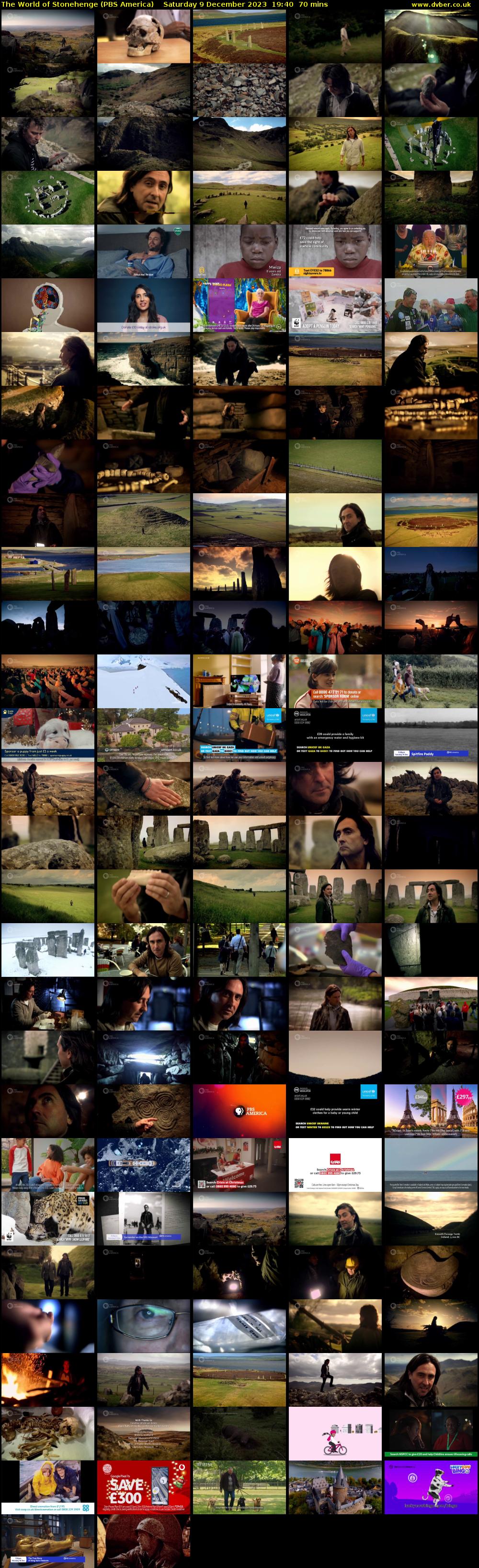 The World of Stonehenge (PBS America) Saturday 9 December 2023 19:40 - 20:50